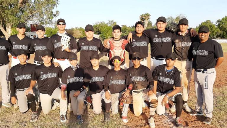 Algodoneros es campeón de la Liga de Beisbol Nuevos Valores de Guasave