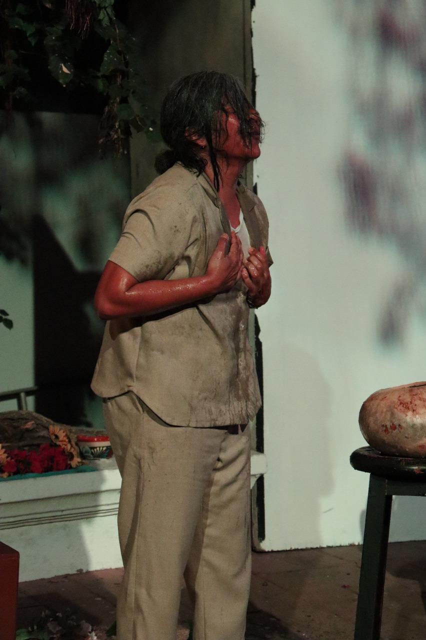 $!La obra aborda temas relacionados con la defensa del agua y el territorio.