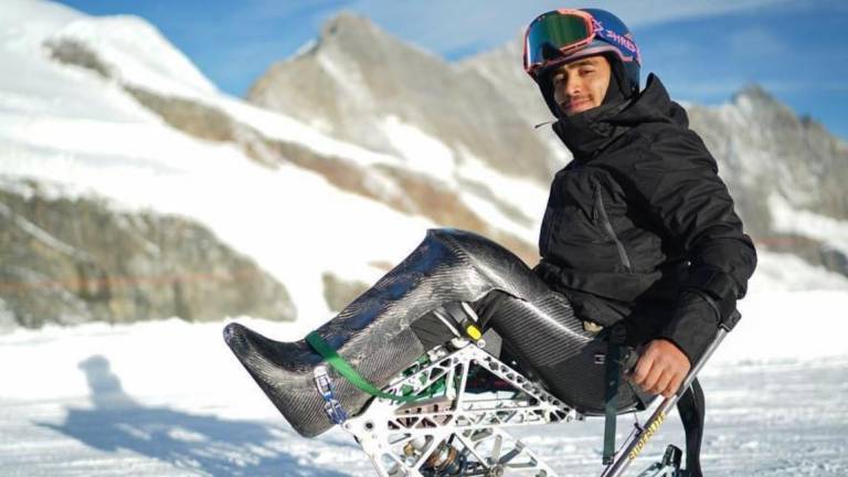 Arly Velásquez verá acción en las competencias de slalom gigante.