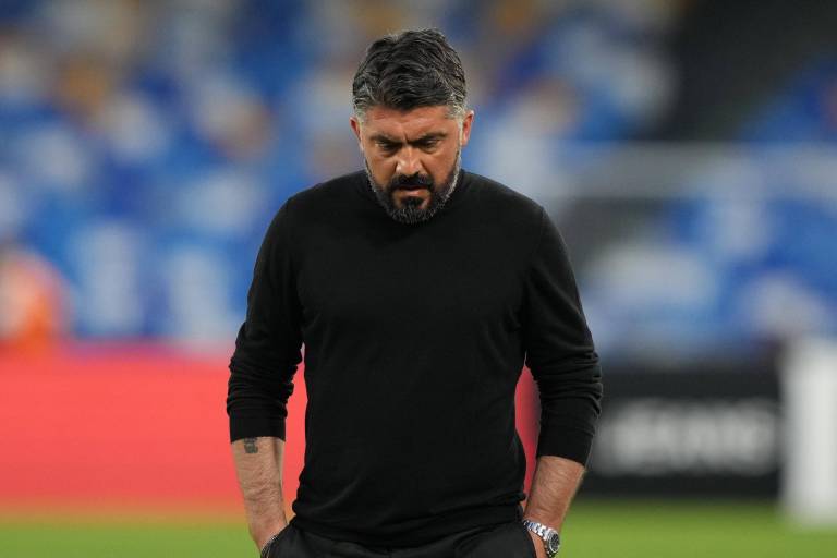 Dueño del Nápoles despidió a Gennaro Gattuso por Twitter