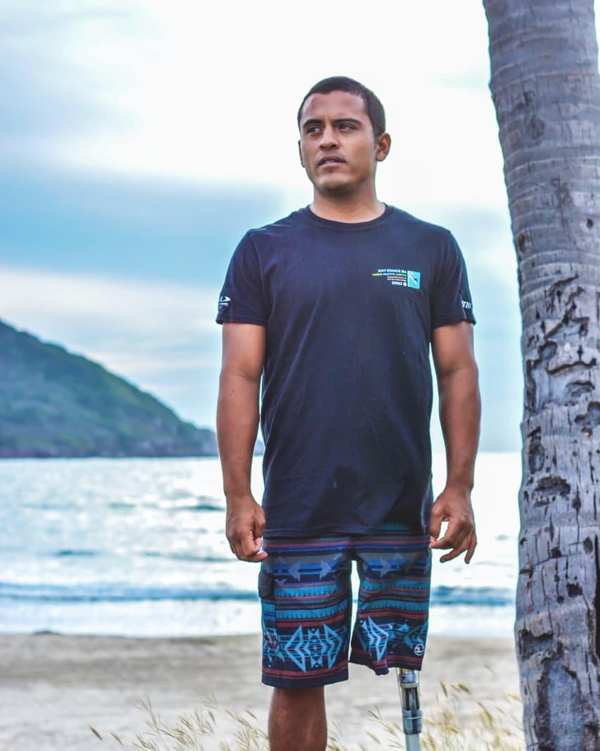 $!Sinaloense Martín Díaz compite en campeonato de parasurfing, en California