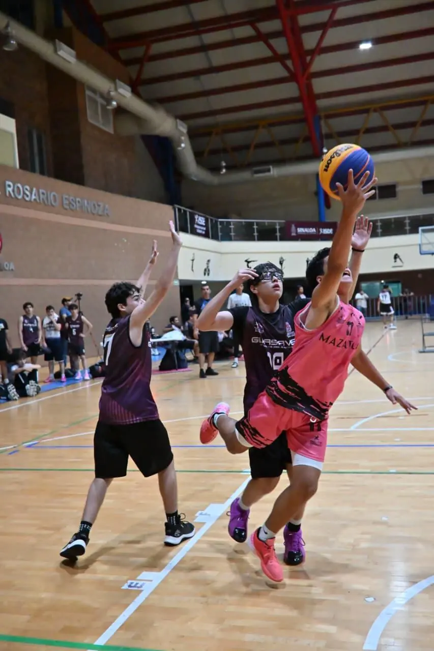 $!Prometedor inicio del basquetbol 3x3 para la Selección Mazatlán