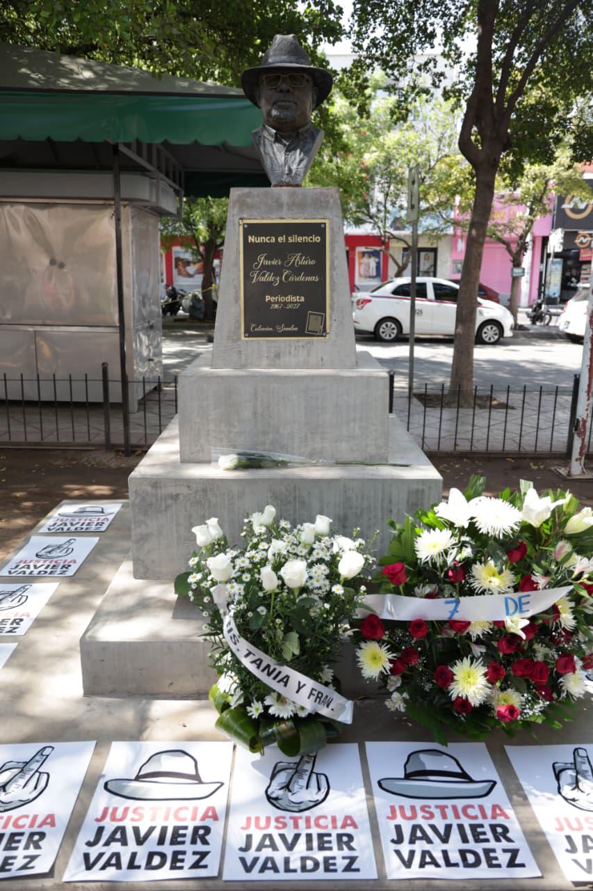 $!A nueve años de asesinato, recuerdan en Culiacán al periodista Javier Valdez con reclamo de justicia