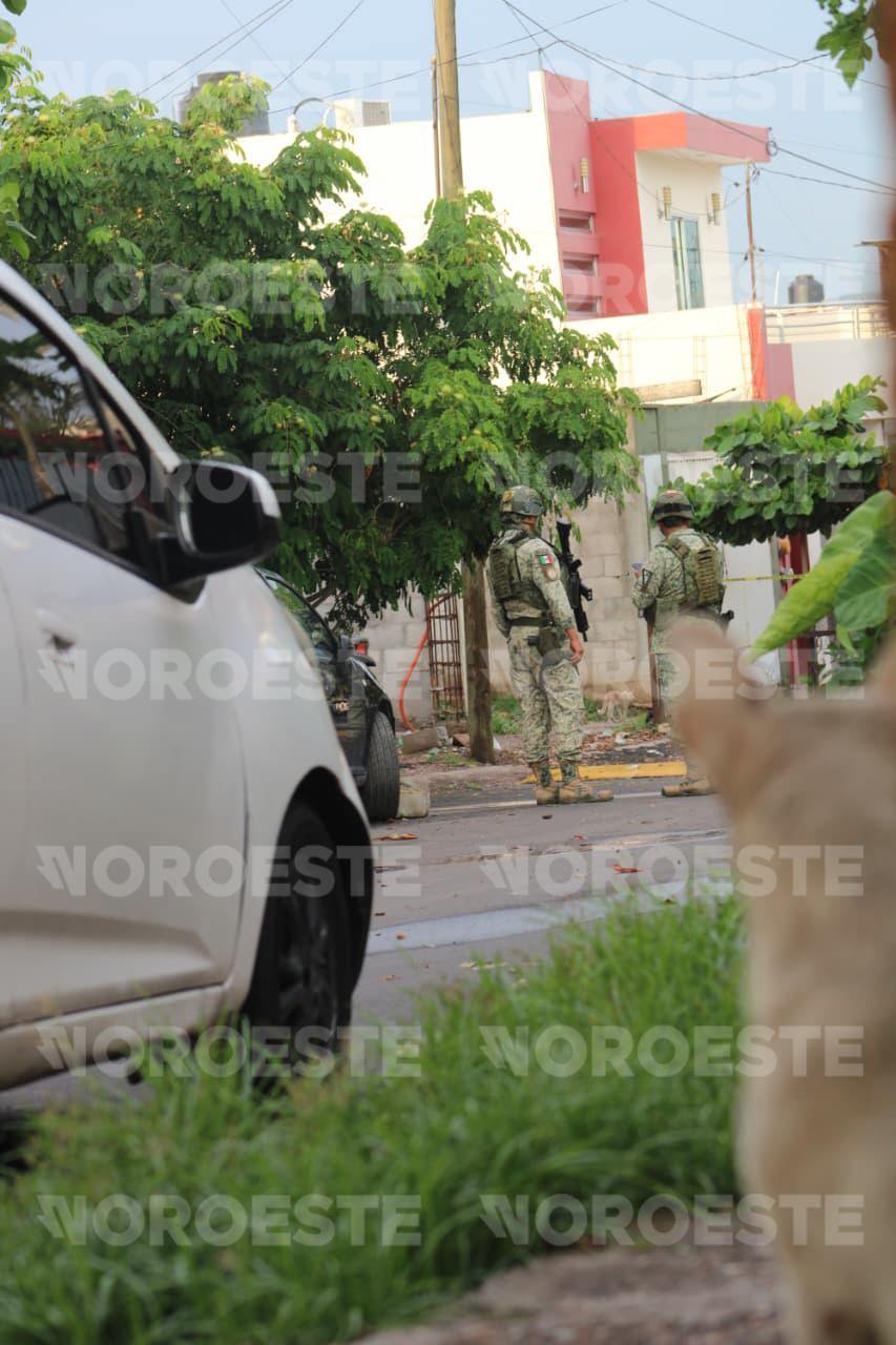 $!Asesinan a balazos a mecánico en el Fraccionamiento Finisterra, en Culiacán