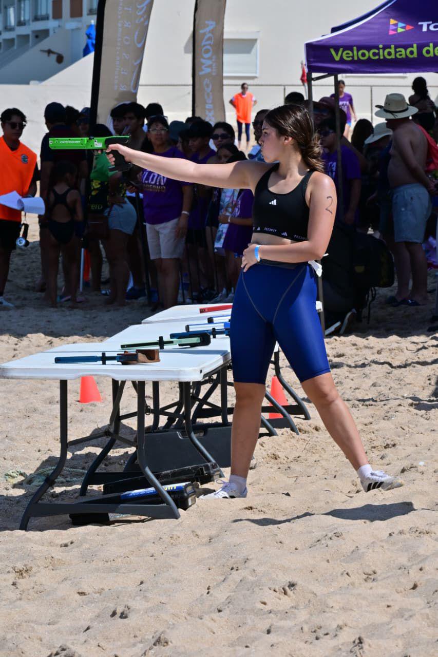 $!Mazatlán alberga el Festival de Playa de Pentatlón Moderno con figuras nacionales e internacionales