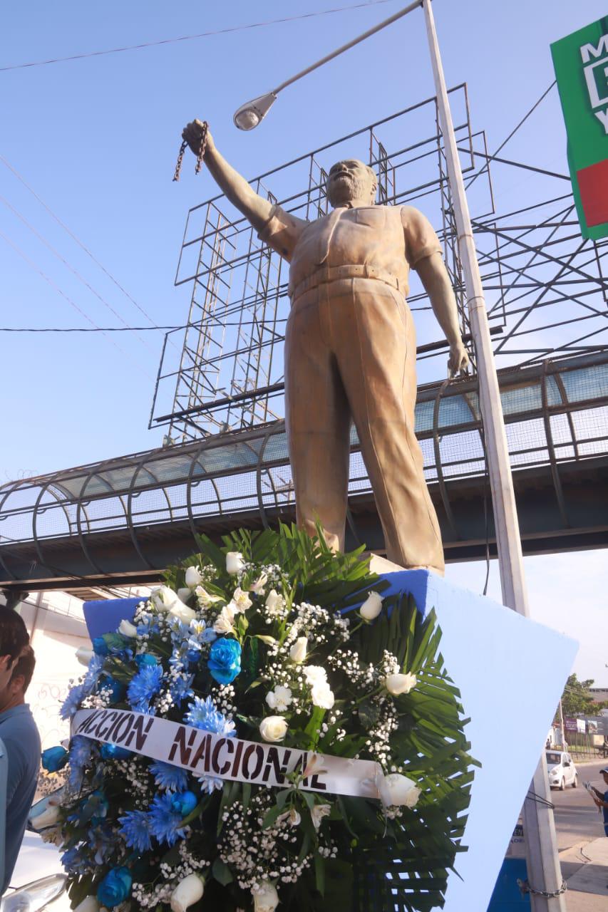 $!Conmemora el PAN Mazatlán el 34 aniversario luctuoso de ‘Maquío’