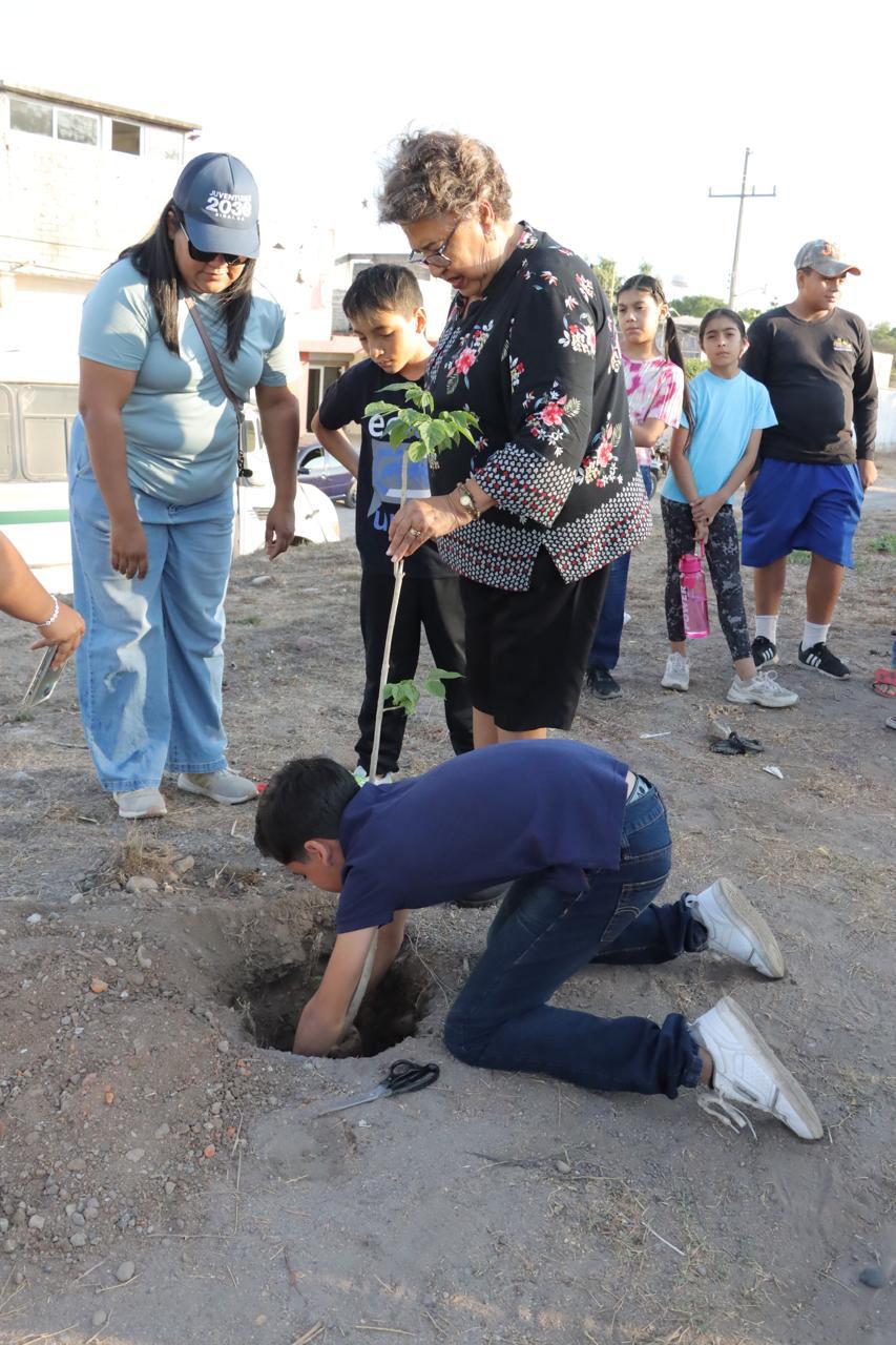 $!Plantan árboles para conmemorar el Día Internacional de la Biodiversidad en Rosario