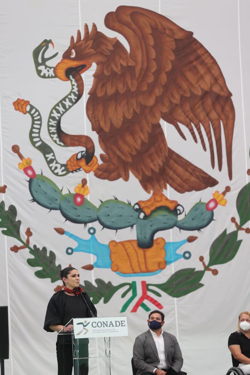 $!Sinaloenses Rosa María Guerrero y Juan Diego García reciben estímulos por sus medallas olímpicas