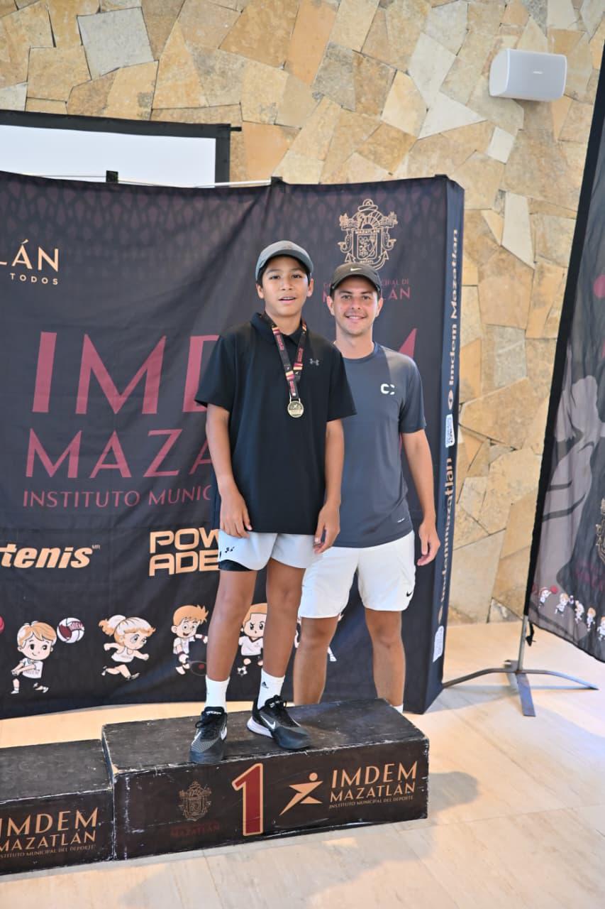$!Imdem cierra tercera fecha del Circuito de Tenis y perfila selección rumbo al Máster de Mazatlán