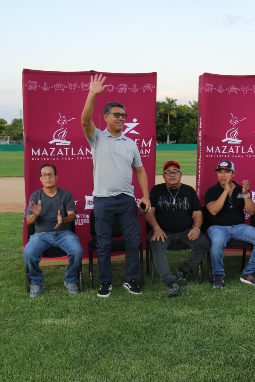 $!Inauguran la temporada 15 de la Liga de Beisbol de Primera Fuerza Imdem en Mazatlán