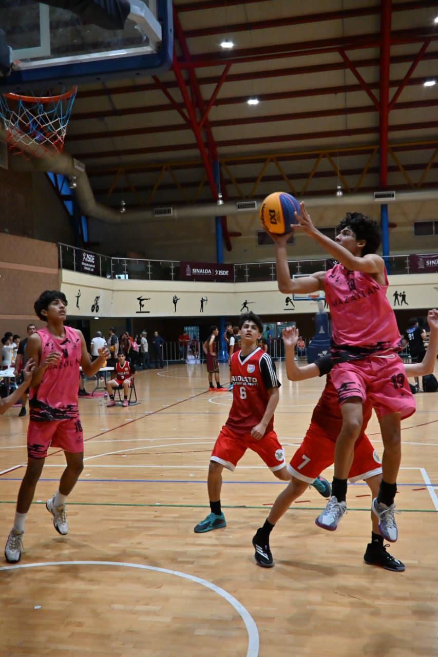 $!Prometedor inicio del basquetbol 3x3 para la Selección Mazatlán