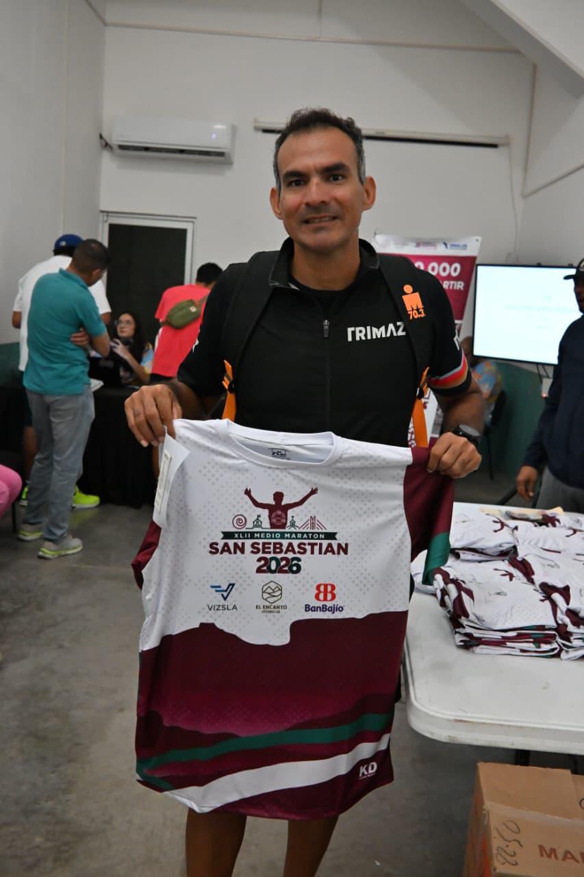 $!Medio Maratón de San Sebastián entrega kits para corredores en el Imdem