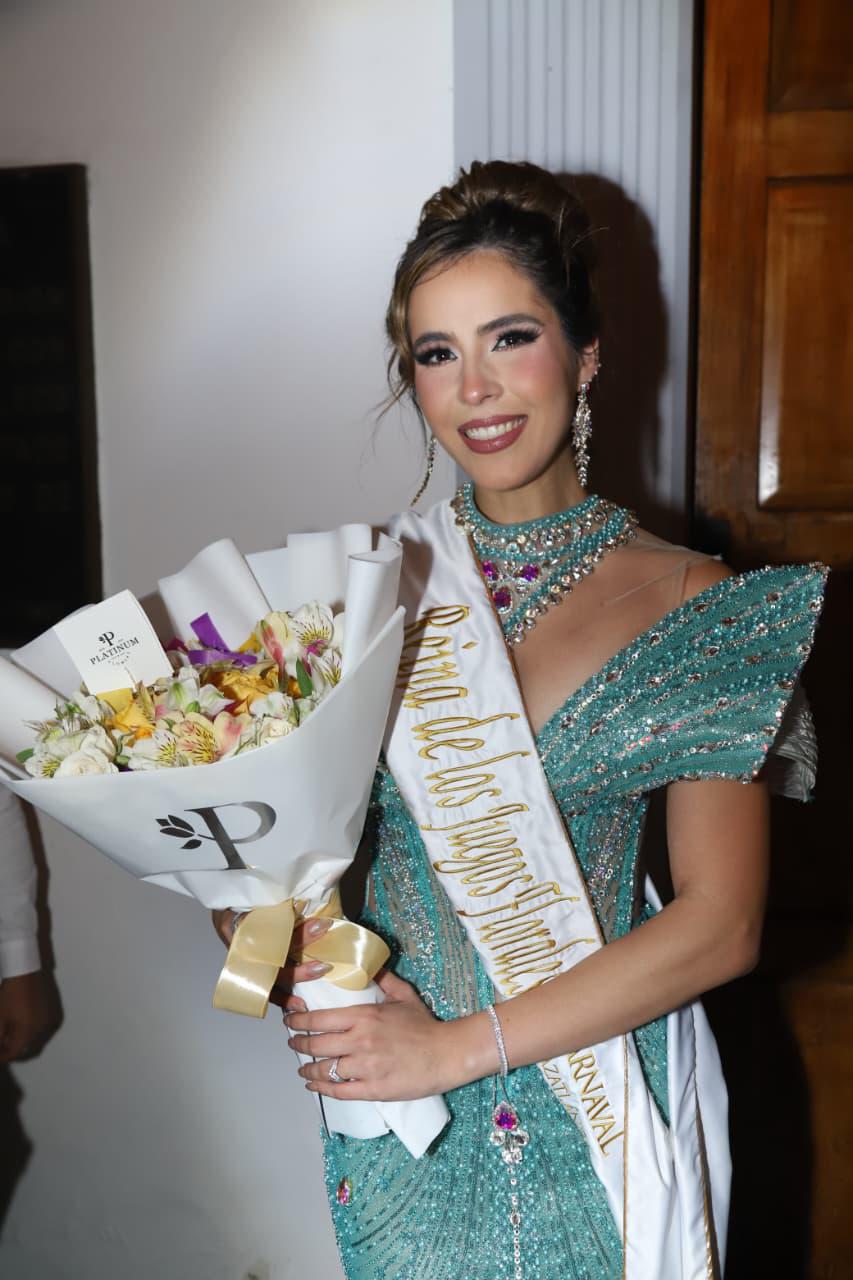 $!Mariana Guerrera es la Reina de los Juegos Florales del Carnaval de Mazatlán 2026 “Arriba la Tambora”.