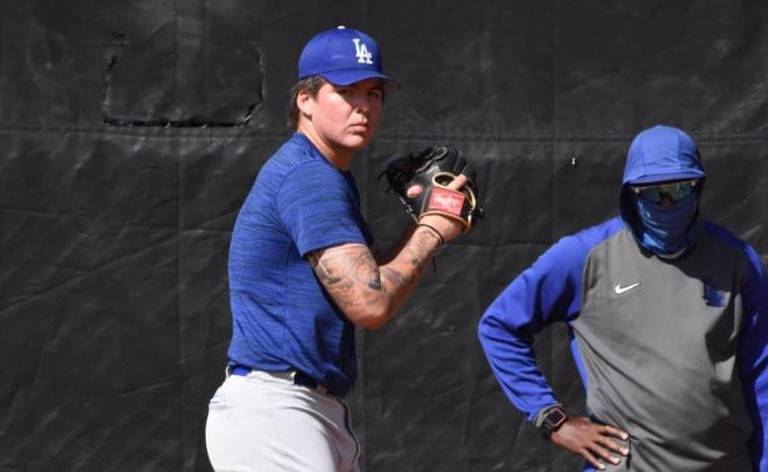 Mazatleco Guillermo Arvizu trabaja fuerte para tener un buen año en Dominicana