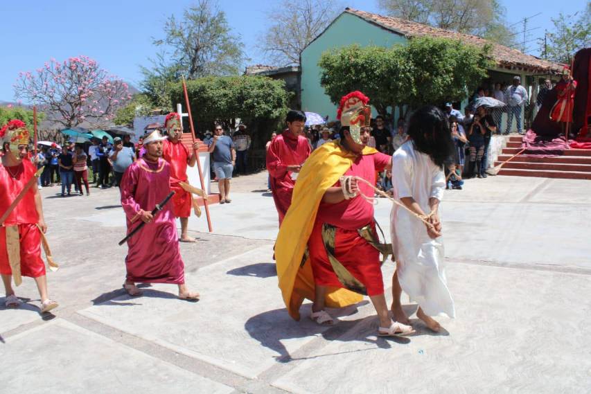 Se cumplen 322 años del tradicional Viacrucis de la comunidad indígena ...