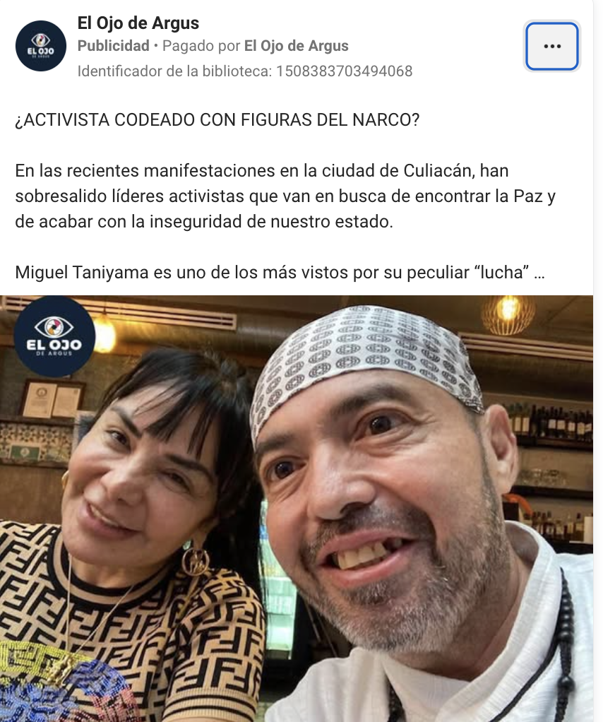$!Pagan páginas fachada más de 50 mil pesos en campañas de Facebook contra Taniyama y la marcha