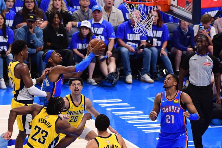 El Thunder no da lugar a la remontada e iguala las Finales NBA ante Pacer
