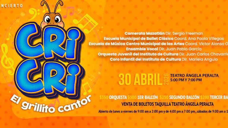 Este espectáculo estará lleno de alegría, imaginación y música.