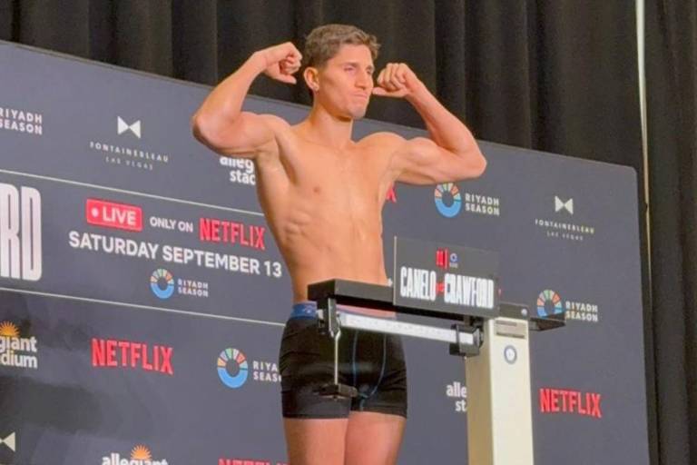 Marco Verde, sin problemas con la báscula, se declara listo para su tercer combate como profesional