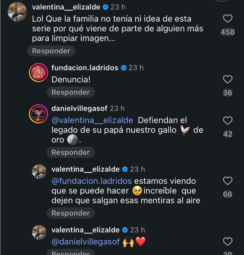 $!Revela hija de Valentín Elizalde, no haber dado permisos para la nueva serie de su padre