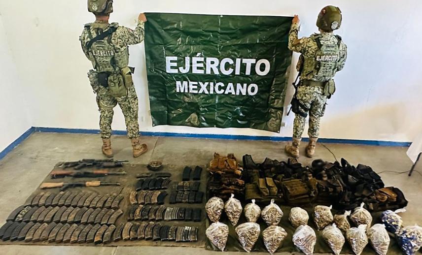 $!Ejército inhabilita 17 laboratorios clandestinos de drogas en operativos en Culiacán y Cosalá