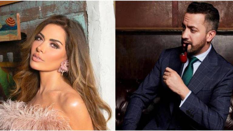 Gloria trevi y Chumel Torres.