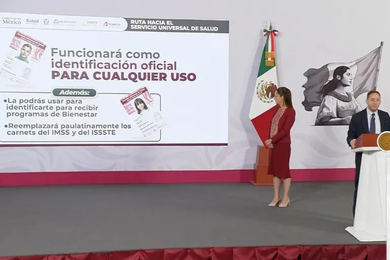 La Presidenta de México Claudia Sheinbaum Pardo anunció el decreto para crear el Servicio Nacional de Salud.