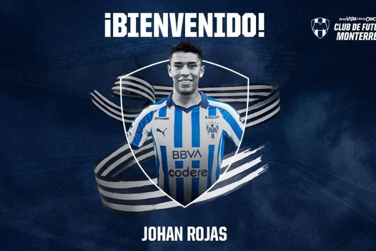 Rayados anuncia a Johan Rojas como refuerzo