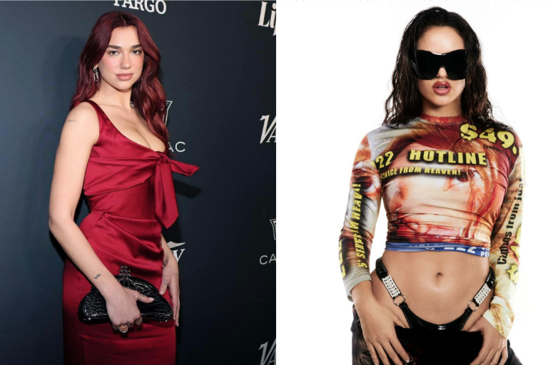 Podrían Rosalía y Dua Lipa estar preparando una colaboración musical