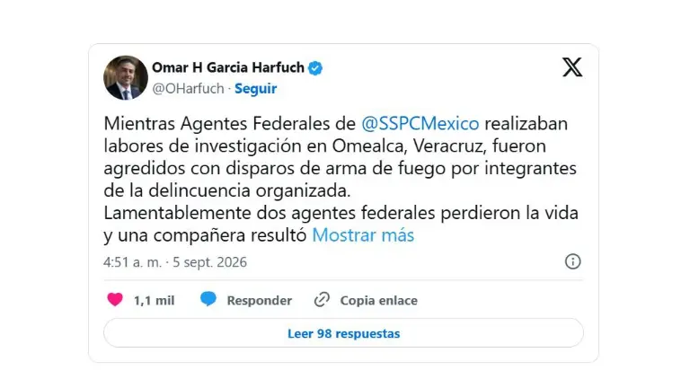 Los elementos agredidos pertenecían a la SSPC Federal y desarrollaban un operativo de investigación en la demarcación cuando fueron atacados.