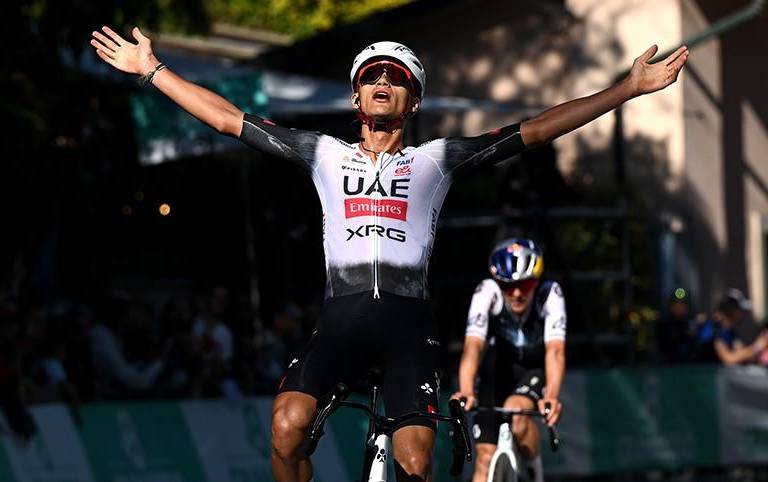 Isaac del Toro y su última gran prueba en suelo italiano en 2025