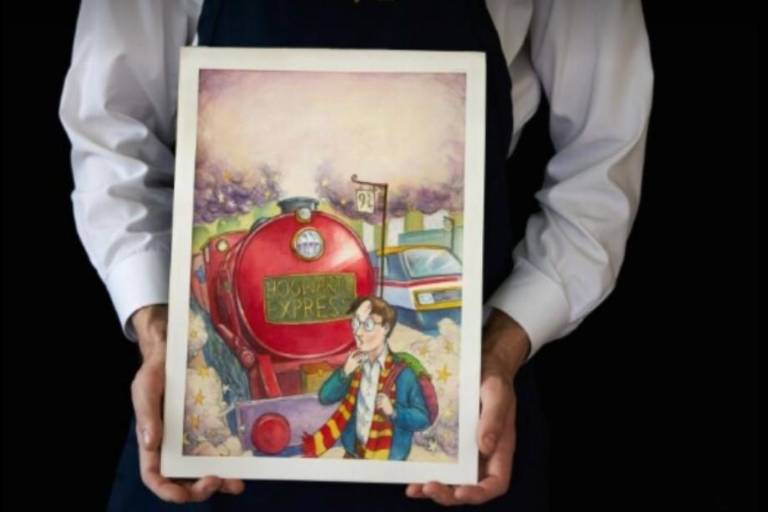 Subastarán primera imagen en acuarela de ‘Harry Potter’ en Nueva York