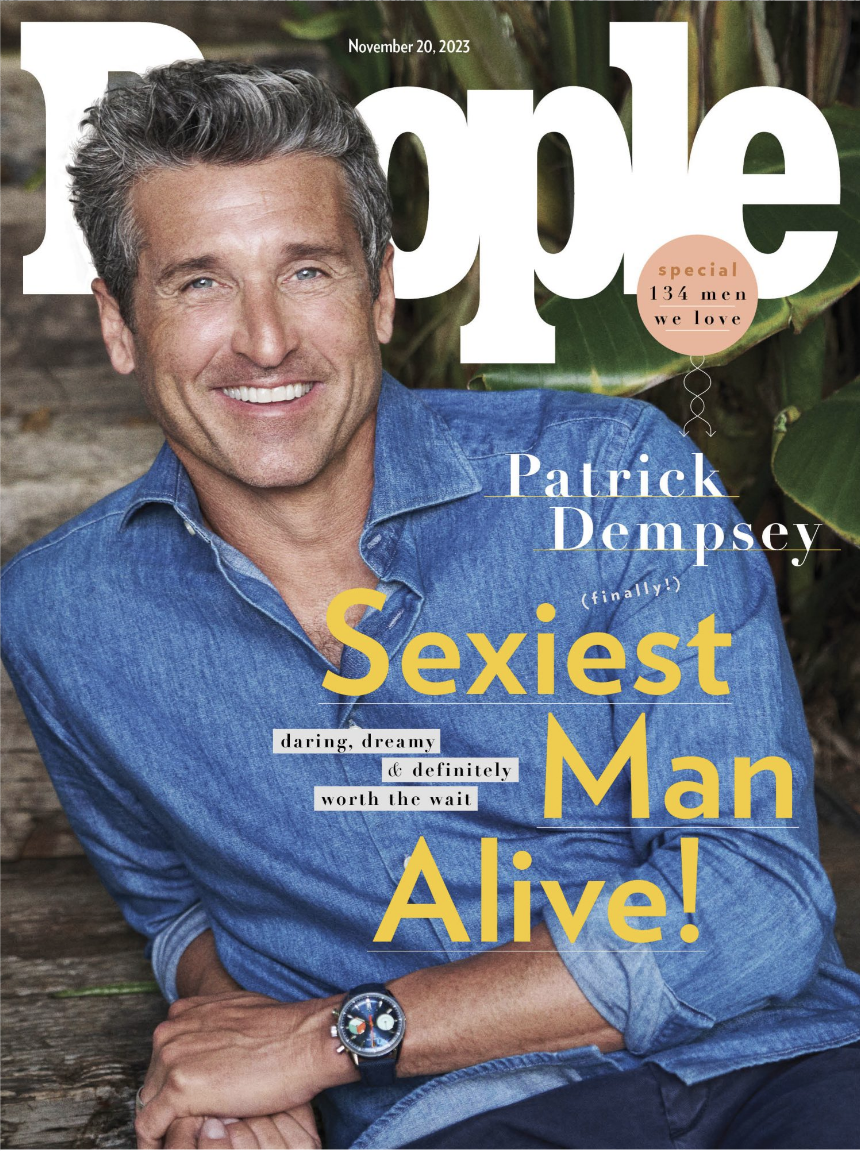 $!Patrick Dempsey es nombrado ‘El hombre más sexy del mundo’