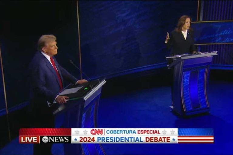 Kamala y Trump respetaron a México en debate presidencial de EU, celebra AMLO