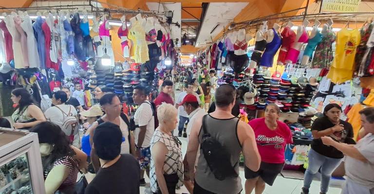 El Mercado Pino Suárez fue uno de los sitios más visitados.