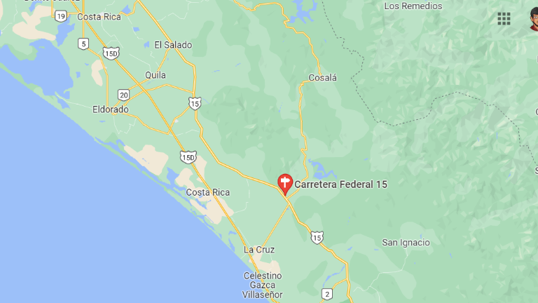 El hallazgo se hizo por la carretera México-15, a la altura del kilómetro 109.