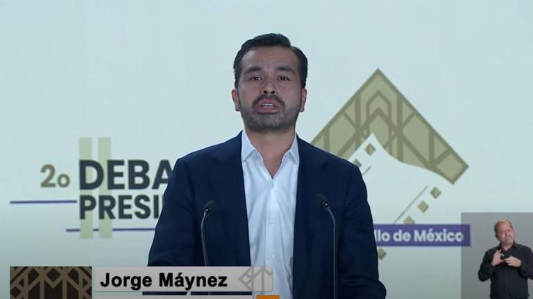 Jorge Álvarez Máynez, candidato presidencial de Movimiento Ciudadano