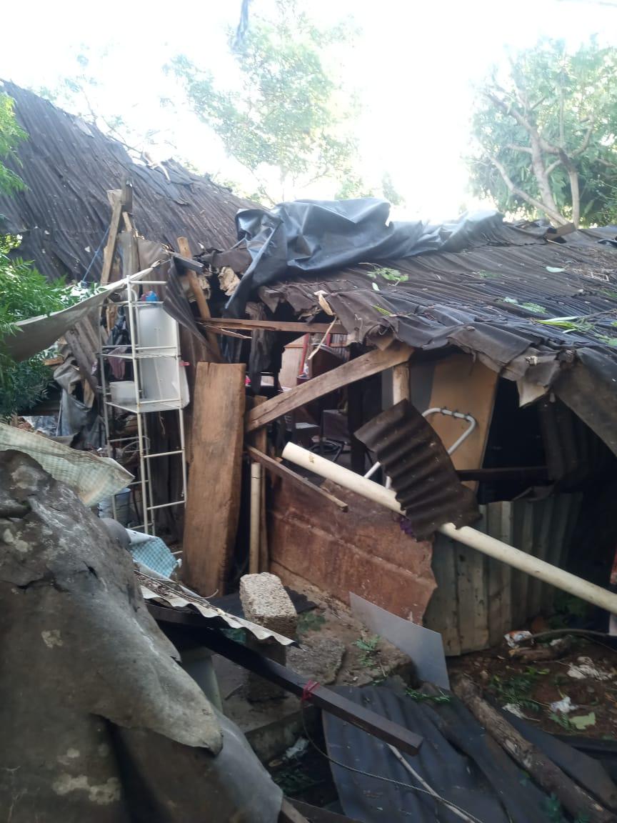 $!Se quedan sin nada tras paso de ‘Vance’ en El Rosario: solicitan apoyo para familia golpeada por la tormenta