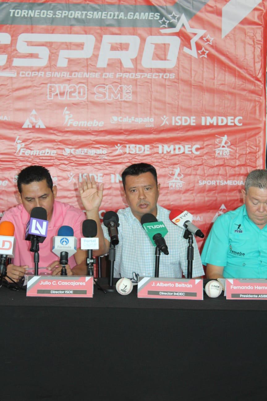 $!Se anuncia la Copa de Beisbol Sinaloense de Prospectos
