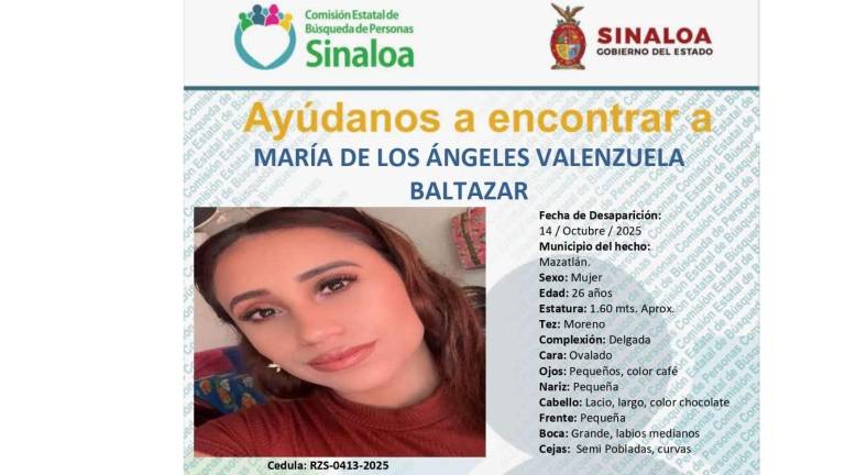 El pasado martes 14 de octubre, María de los Ángeles fue privada de su libertad.