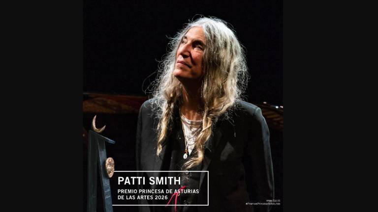 Otorgan el premio Princesa de Asturias a la cantante Patti Smith en la categoría de Artes.