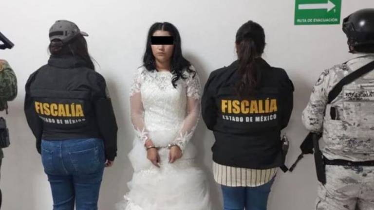 El 12 de enero fue detenida en plena boda la novia de “El Ratón”, quien en ese momento se dio a la fuga.