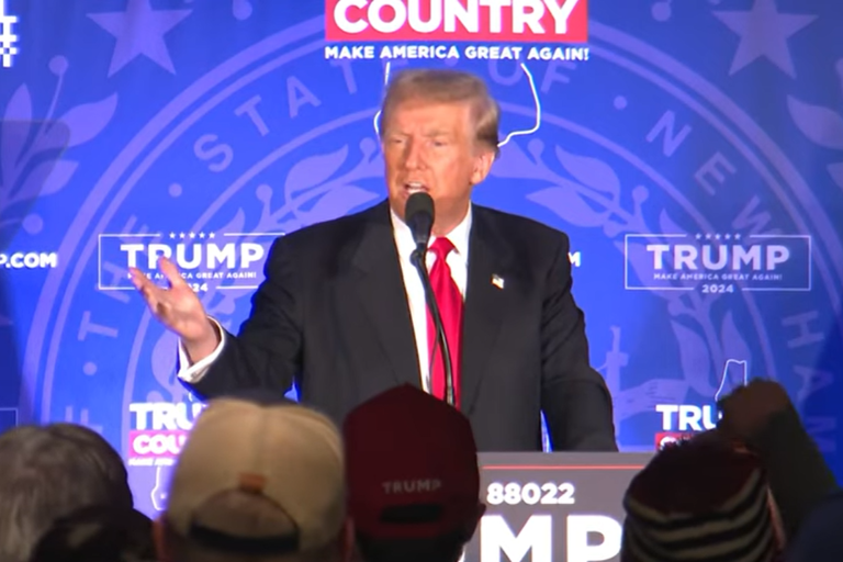 Domina Trump encuestas en New Hampshire tras victoria en los caucus de Iowa