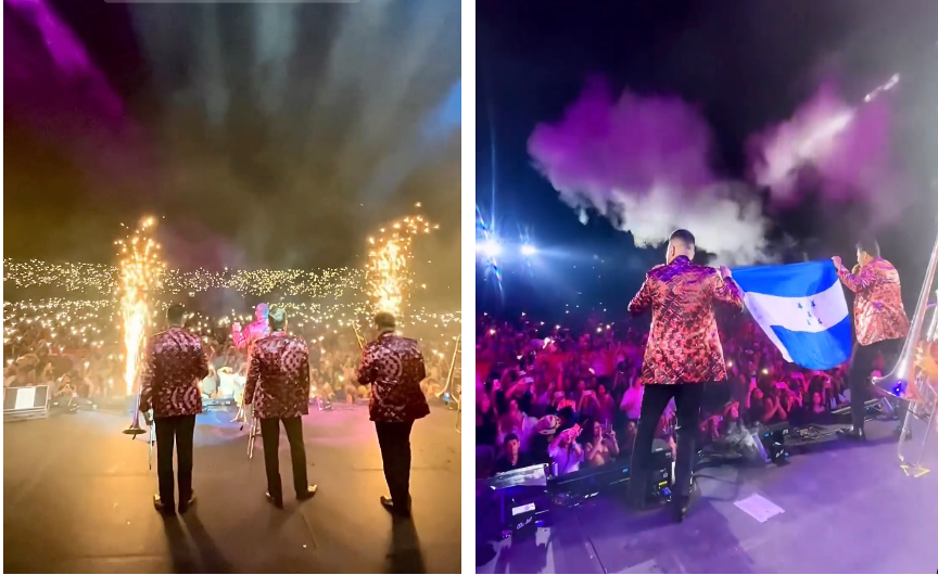 $!Costa Rica y Honduras se contagian con la música de la Banda MS