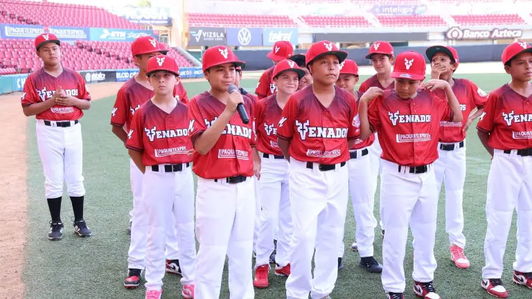 El equipo va conformado por peloteritos de la Academia Venados y de las ligas infantiles locales.