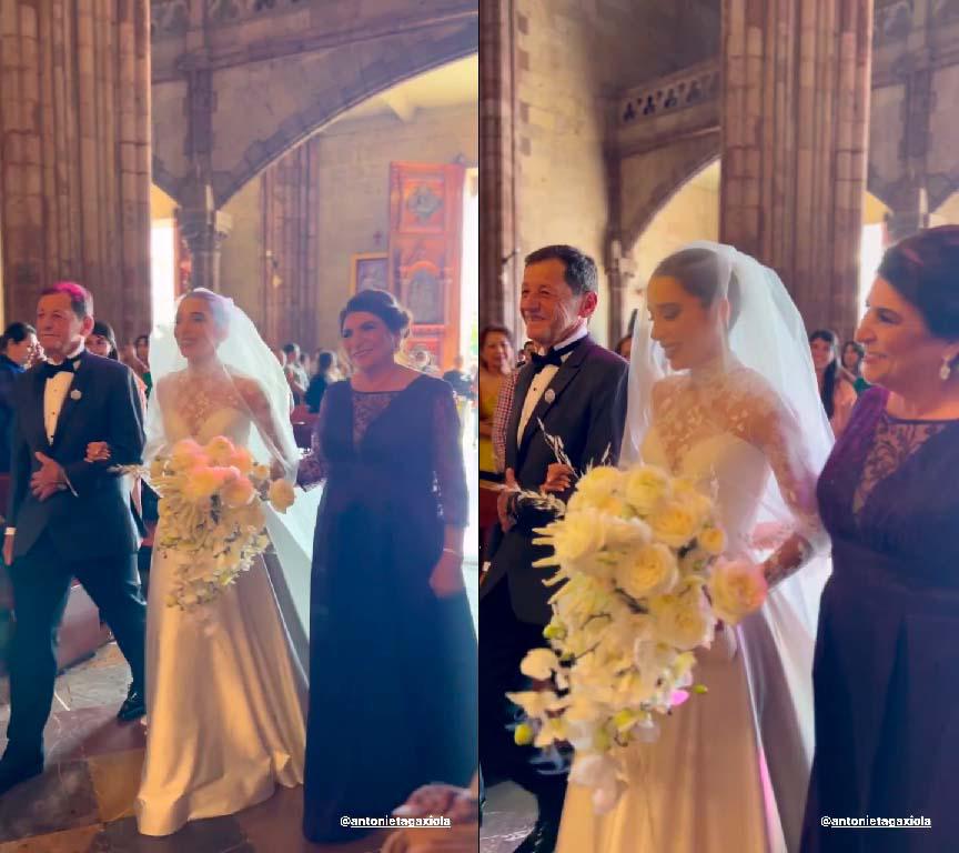 $!Antonieta Gaxiola y Daniel Corral se casan en Guadalajara