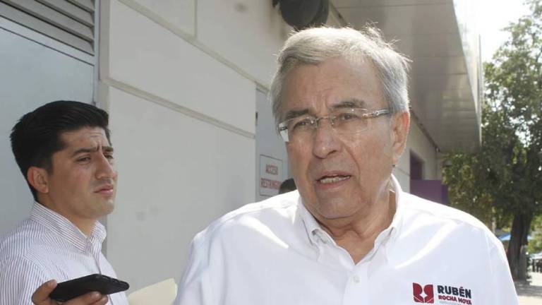 Gobernador Rubén Rocha Moya.