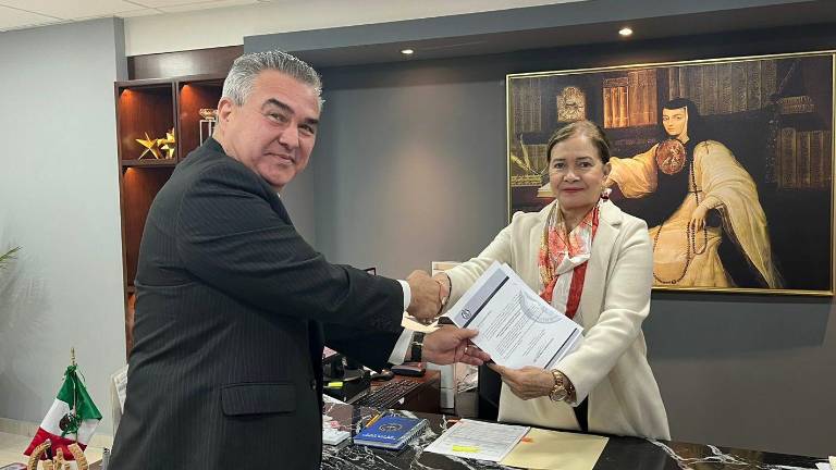 Jorge Papachoris y la Fiscal Sara Bruna Quiñónez.