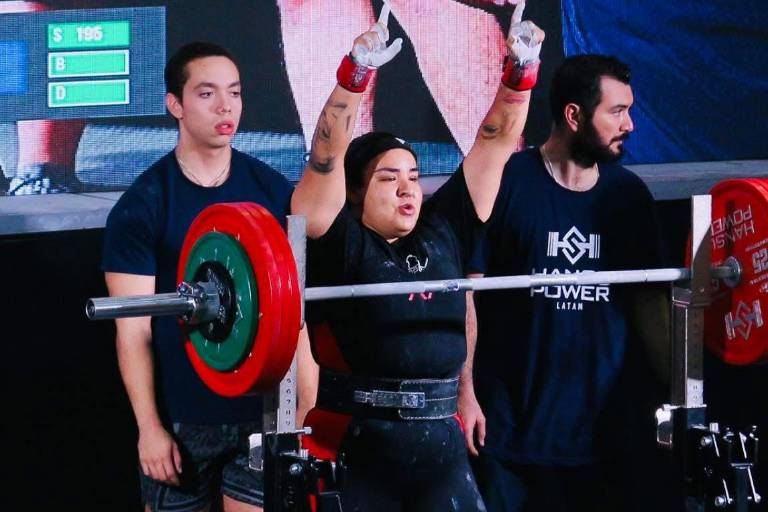 Mazatleca Maytia Millán busca hacer historia en el Campeonato Norteamericano de Bench Press