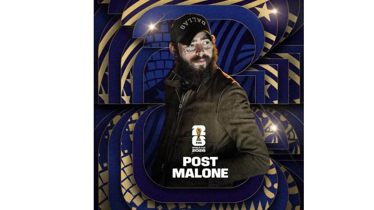 Post Malone cantará en la clausura del Mundial.
